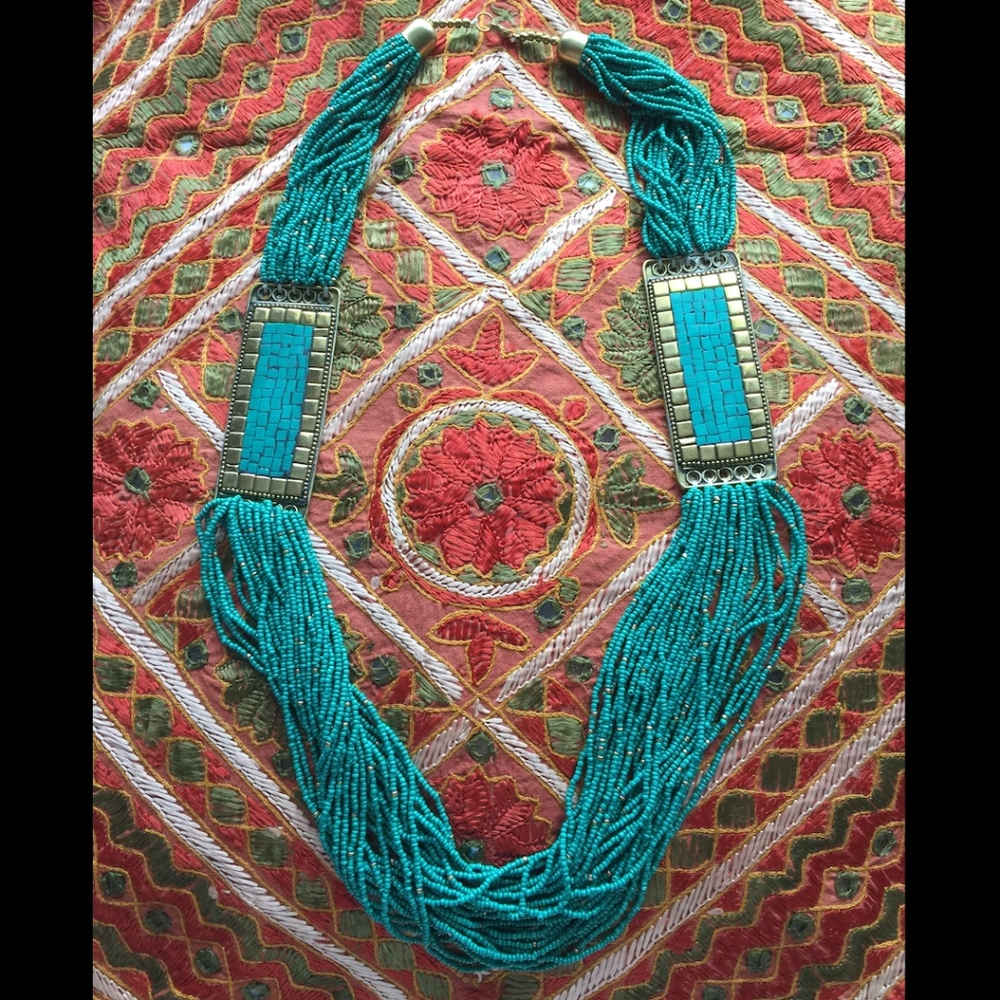 Bohemian Pote Beads - Nepalese Necklace